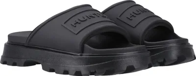 Produktbild von Hunter - Herren/Damen Uni Badesandale "Stacked" FS11503 (38 EU) (Schwarz)