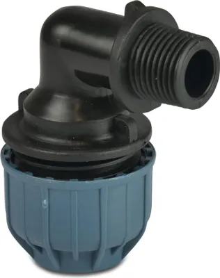 Immagine prodotto di Jason curva di transizione a 90° PP 20 mm x 3/4" GZ 10 bar
