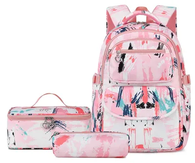 Image de Sac à dos scolaire grande capacité - Sac de sport - Sac de loisirs - Sac à dos de jour - Sac à dos fille - Sac à dos enfant