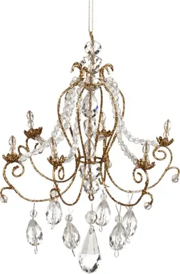 Produktbild von Goodwill Kronleuchter Glas Gold 22 cm