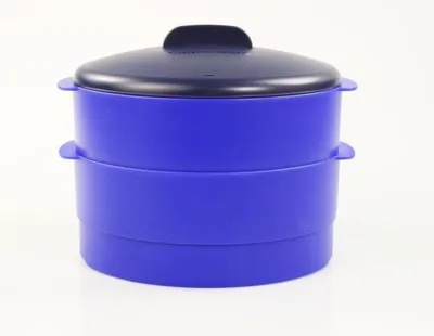Produktbild von Tupperware Bräter Gareinsatz Steam It Blau Dampfgareinsatz