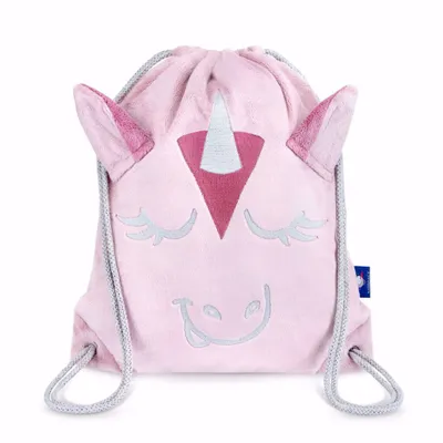 Produktbild von Einhorn Beutel Rucksack geräumig für Kleinkinder