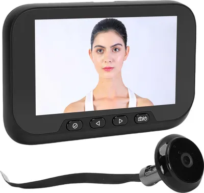 Produktbild von Video-Türspionkamera 1080P 135 Grad Weitwinkel 4,5 Zoll Farbbildschirm Bewegungserkennung Digitaler Türspion für zu Hause