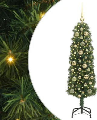 Produktbild von vidaXL Künstlicher Weihnachtsbaum mit 150 LEDs mit Ständer Grün 120 cm
