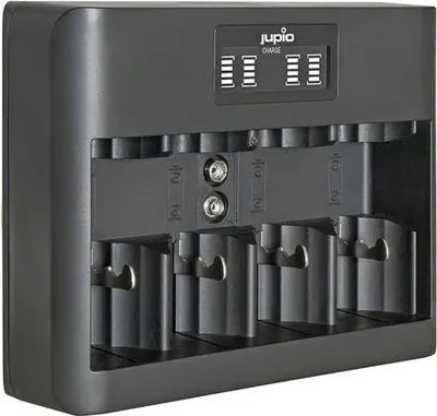 Obrázok produktu pre Nabíjačka Jupio USB All-In-One (AA/AAA/C/D/9V) LCD