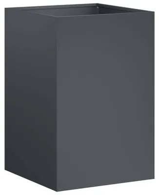 Image de vidaXL Pot de jardin anthracite, 40 x 40 x 60 cm