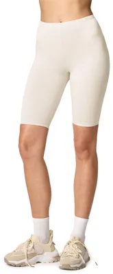 Produktbild von Merry Style Damen Kurze Leggings aus Viskose MS10-145(Ecru, S)