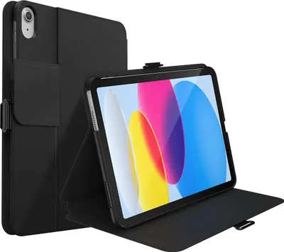 Produktbild von Speck Balance Folio - iPad 2022 Hülle mit Microban, Schwarz