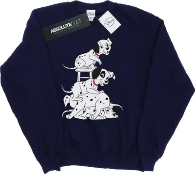 Image de Disney - Sweat-shirt homme "101 Dalmatiens" BI16605 (3XL) (Bleu marine)