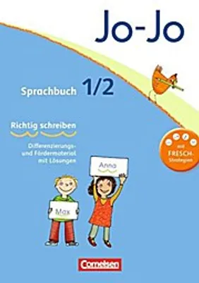 Obrázek produktu pro Jo-Jo Sprachbuch - Zu allen Ausgaben - 1./2. Schuljahr