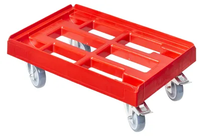 Zdjęcie produktu dla Wózek transportowy do palet z hamulcami