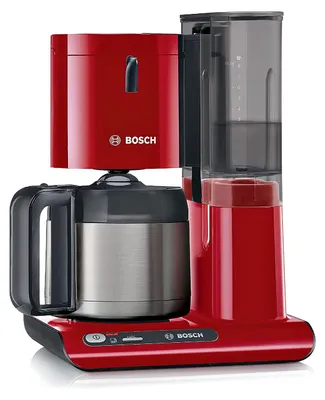 Produktbild von Bosch TKA8A054, Filterkaffeemaschine, 1,1 l, Gemahlener Kaffee, 1100 W, Rot