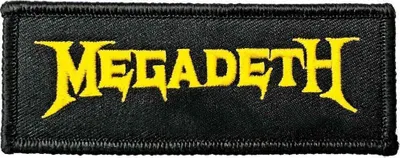 Produktbild von Megadeth Logo Aufnäher zum Aufnähen