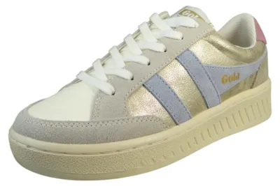 Produktbild von Gola Damen Low Sneaker Superslam Blaze CLB334 Low Top CLB334 Goldfarben