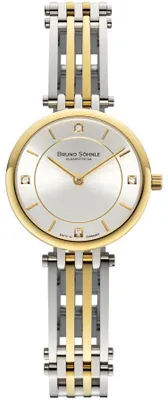 Produktbild von Bruno Söhnle Damen Armbanduhr 17-23103-242 Latina II Edelstahl bicolor