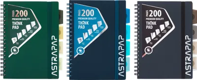 Immagine prodotto di Quaderno a schede B5 100k griglia DARK Astra