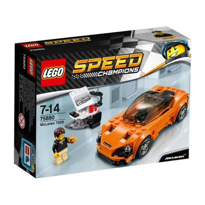 Obrázek produktu pro LEGO Speed Champions McLaren 720S, Sada na stavění, 7 rok/roky, 161 kusů, 220 g