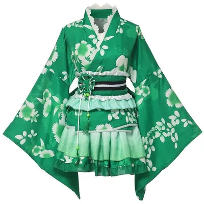 Produktbild von Solidchoice – Damenkostüm, Kimono-Design, Cosplay