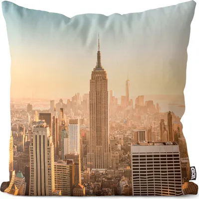 Produktbild von VOID Empire State Building Kissenbezug Kissenhülle Sofakissen Kissen Deko Outdoor-Kissen Dekokissen