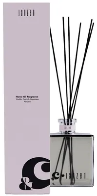 Zdjęcie produktu dla JANZEN - Dyfuzor zapachowy do domu, zapach wanilii, brzoskwini i szczęścia - 200 ml