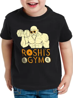 Produktbild von style3 Roshi Dragon Master Anime T-Shirt Kinder Turtle Z son-goku GT Vegeta Fan-Bekleidung