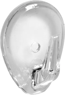 Produktbild von Hettich Klebehaken 30 x 38 x 32 mm transparent - 2 Stück