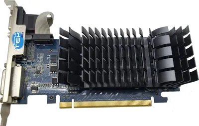 Produktbild von ASUS EN210 SILENT/DI/1GD3/V2(LP), GeForce 210, 1 GB, GDDR3, 64 Bit, 2560 x 1600 Pixel, PCI Express 2.0