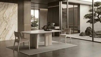 Image de Chaises. Table à manger. Chaises de salle à manger. Table. Style moderne