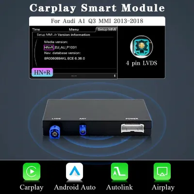 Obrázek produktu pro Adaptér Carplay – Bezdrátový adaptér Carplay – Rozhraní Android Auto – Multimédia – Kompaktní design