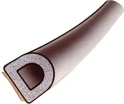 Immagine prodotto di guarnizione per finestre in EPDM D 9x8mm BIANCO (6m) TRELLEBORG