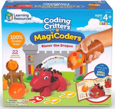 Image de Robot de programmation Dragon pour enfants