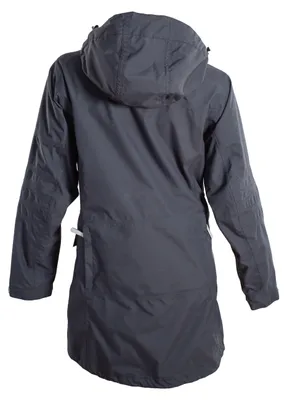 Produktbild von Owney Arnauti Langjacke Damen Anthrazit 3XL wetterfest Hundehalter Wanderjacke atmugsaktiv mit Reflektoren