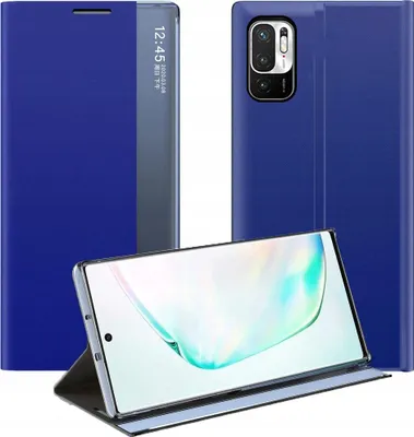 Image de New Sleep Case Case with Flap with Stand Function Xiaomi Redmi Note 11 Pro 5G / 11 Pro Blue