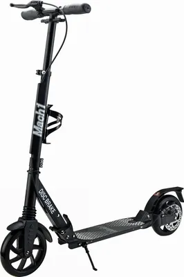 Produktbild von Mach1 Kickscooter Kinderroller Scooter Roller Cruiser Kick Jump Cityroller SCOOTER DISC BRAKE - 200x40mm Rollen schwarz