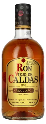 Produktbild von Ron Viejo de Caldas Añejo 3 Años Rum 40% Vol. 0,7l