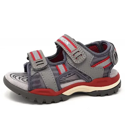 Produktbild von Geox J020RD_014ME_C0051 JR WADER C0051 - Grey Red  EUR 30 / US 12 / UK 11,5