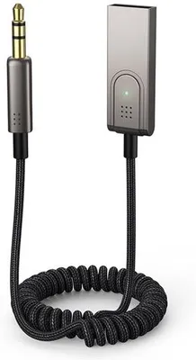 Zdjęcie produktu dla Adapter Bluetooth do samochodu – odbiornik Bluetooth 3,5 mm