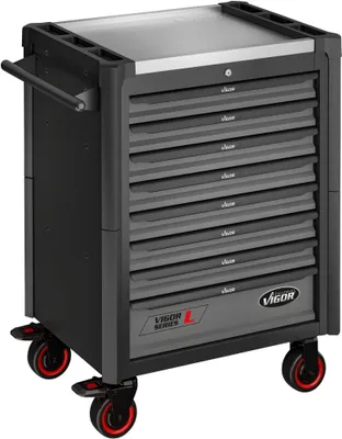 Produktbild von VIGOR Werkstattwagen Series L leer V1901-X L x B x H: 723 mm x 459 mm x 1002 mm