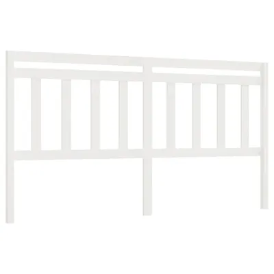 Obrázek produktu pro vidaXL Čelo postele bílé 186x4x100 cm Masivní borovicové dřevo