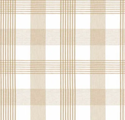 Produktbild von PVC Tischdecke Baumwolle Creme Wachstuch · Breite & Länge wählbar · abwaschbare Tischdecke · kariert weiss , Größe:130 x 260 cm