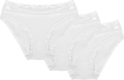Obrázok produktu pre Wol-Bar Soft Lovely 3-pack white S nohavičky