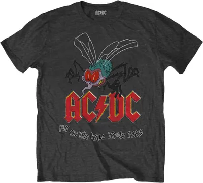 Produktbild von AC/DC Fly on the Wall Charcoal Grey XL T-Shirt