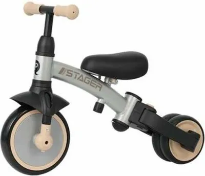 Produktbild von Qplay Qplay 3 In 1 Dreirad-kinderwagen Silber  Silber One Size
