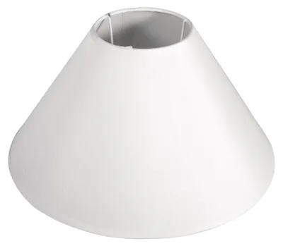 Zdjęcie produktu dla Klosz lampy Rayher, okrągły, 30 cm, biały