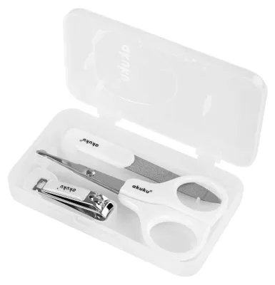 Produktbild von AKUKU Kinder-Maniküre-Set Weiß (a0040)
