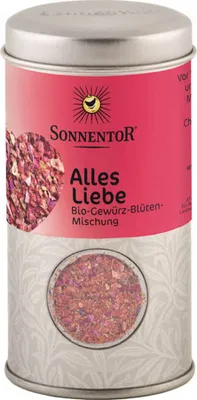 Zdjęcie produktu dla Sonnentor 07738, Przyprawy w płatkach, 30 g, 286 kcal, 1213 kJ, 6,51 g, 8,69 g
