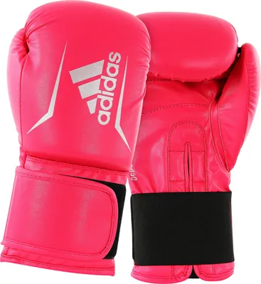 Zdjęcie produktu dla Rękawice bokserskie Adidas "Speed 50", 8 oz, różowe i srebrne