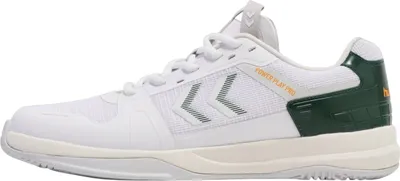 Produktbild von Hummel Power Play Pro Indoor Hallenschuhe Sportschuhe Handballschuhe weiss/grün 225338-9208, Schuhgröße:41 EU