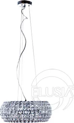 Produktbild von Hängeleuchte Sophia 5 Kristall, Ø 42 cm, Höhe 19 cm, höhenverstellbar bis 110 cm