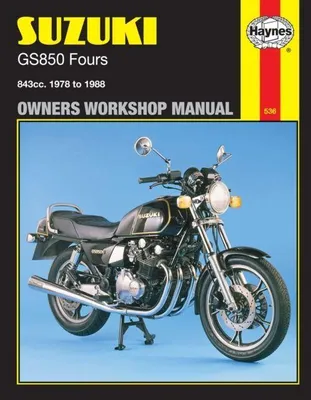 Produktbild von Suzuki GS850 Fours (78 - 88) Haynes Repair Manual